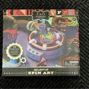 FAO Schwarz Colorful 3D Spin Art Kit